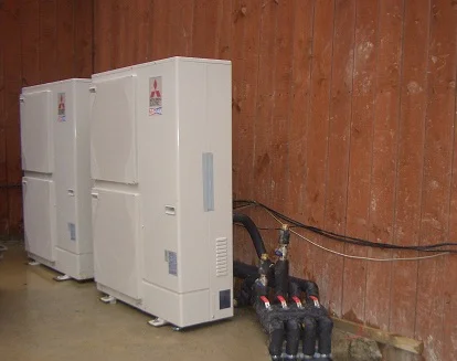 Air source heat pump system