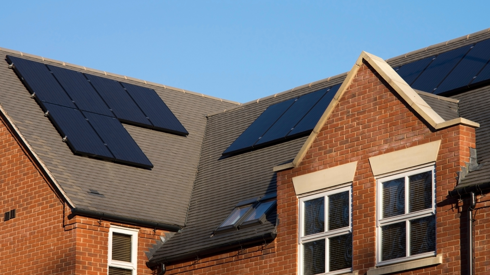 Solar PV on modern home